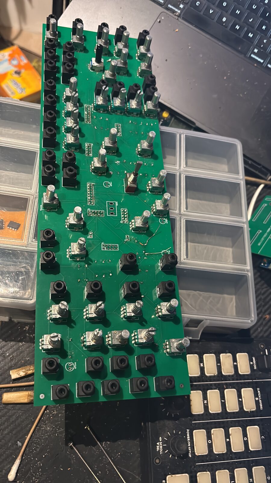 Custom control panel — part of the mobile toolkit