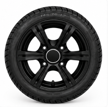 Band met zwarte velg 125/65-12