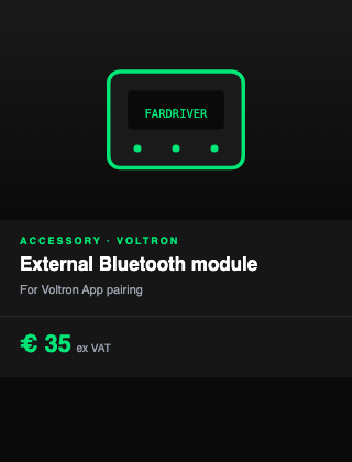 External Bluetooth module